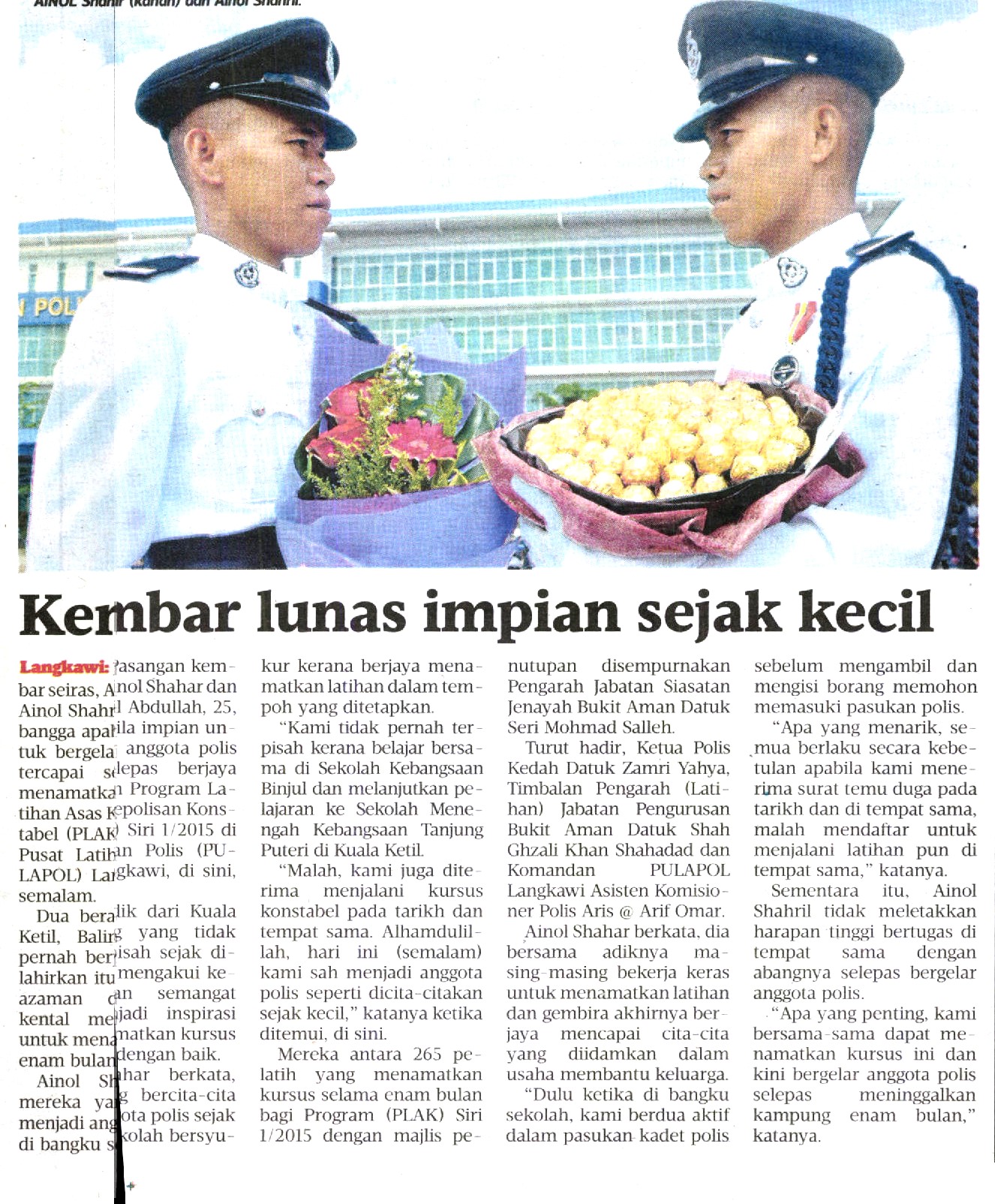 KEMBAR SEIRAS IKRAR MENABUR BAKTI UNTUK PERTIWI