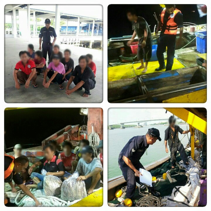 LANGGAR AKTA PERIKANAN: 2 BOT NELAYAN DITAHAN