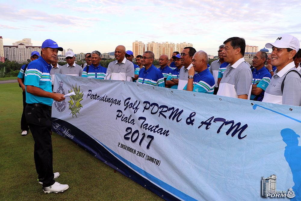 Timbalan Pengarah (JSJ) (Jenayah Sindiket), DCP Dato' Ruslan Hassan memberikan taklimat kepada semua peserta kejohanan. 2